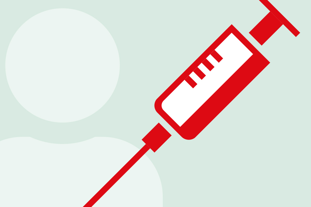 Impfservice - Bild einer Spritze